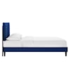 Modway Sofia Sofia Channel Velvet King Platform Bed