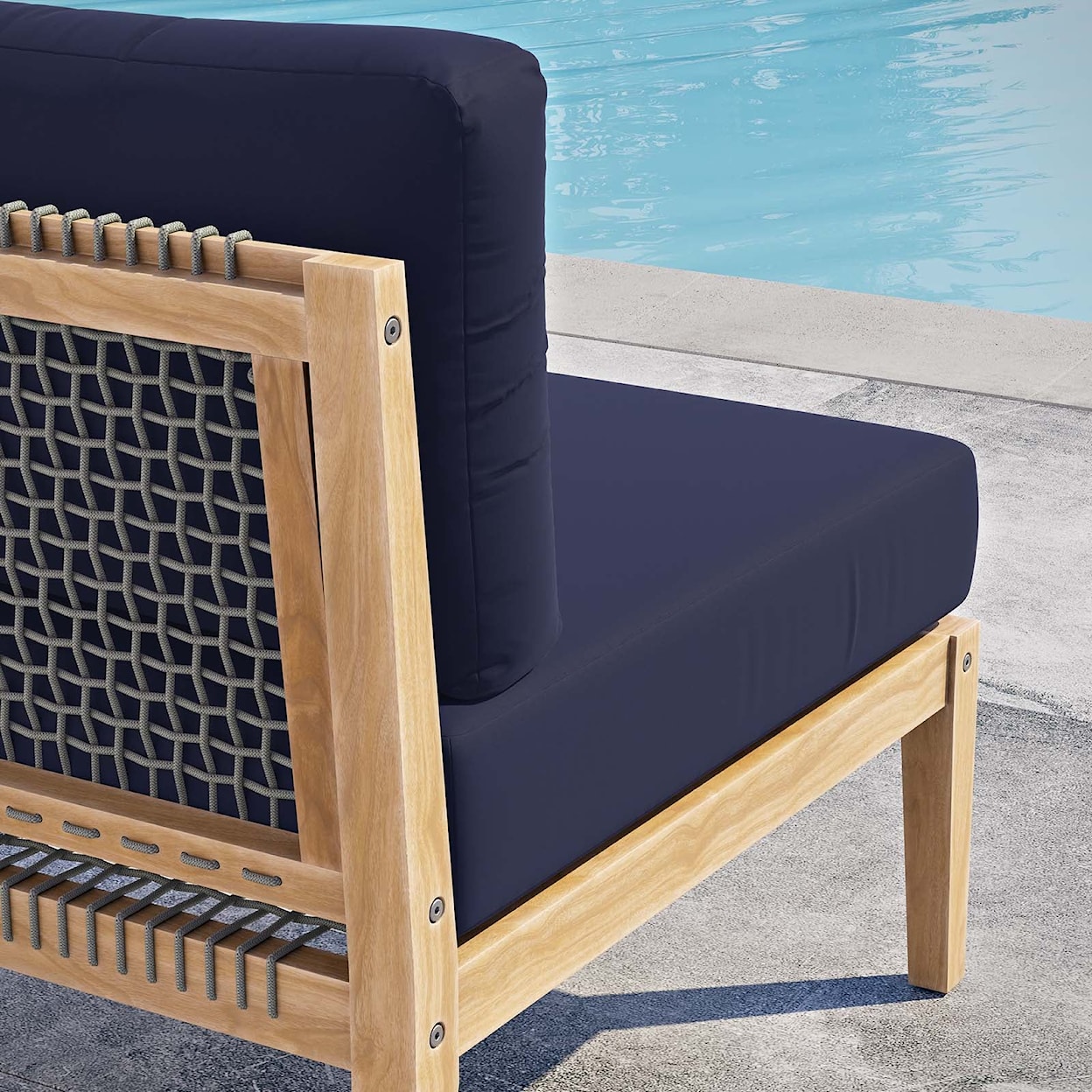 Modway Clearwater Outdoor Patio Armless Chair