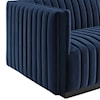 Modway Conjure Velvet 4-Piece Sofa