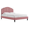 Modway Daisy Daisy Velvet Queen Platform Bed