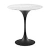 Modway Lippa Lippa 20" Round Artificial Marble Side Table