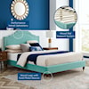 Modway Adelaide Adelaide Velvet Twin Platform Bed