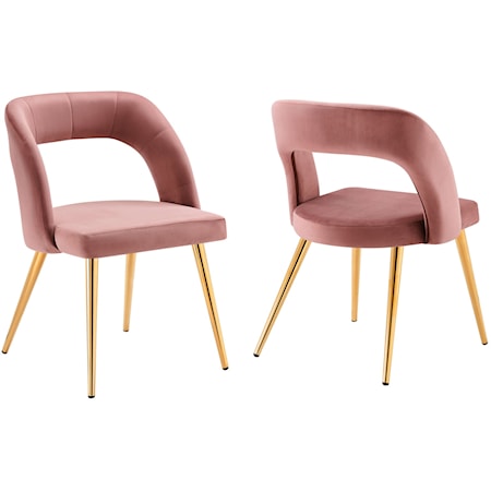 Marciano Velvet Dining Chair Set of 2