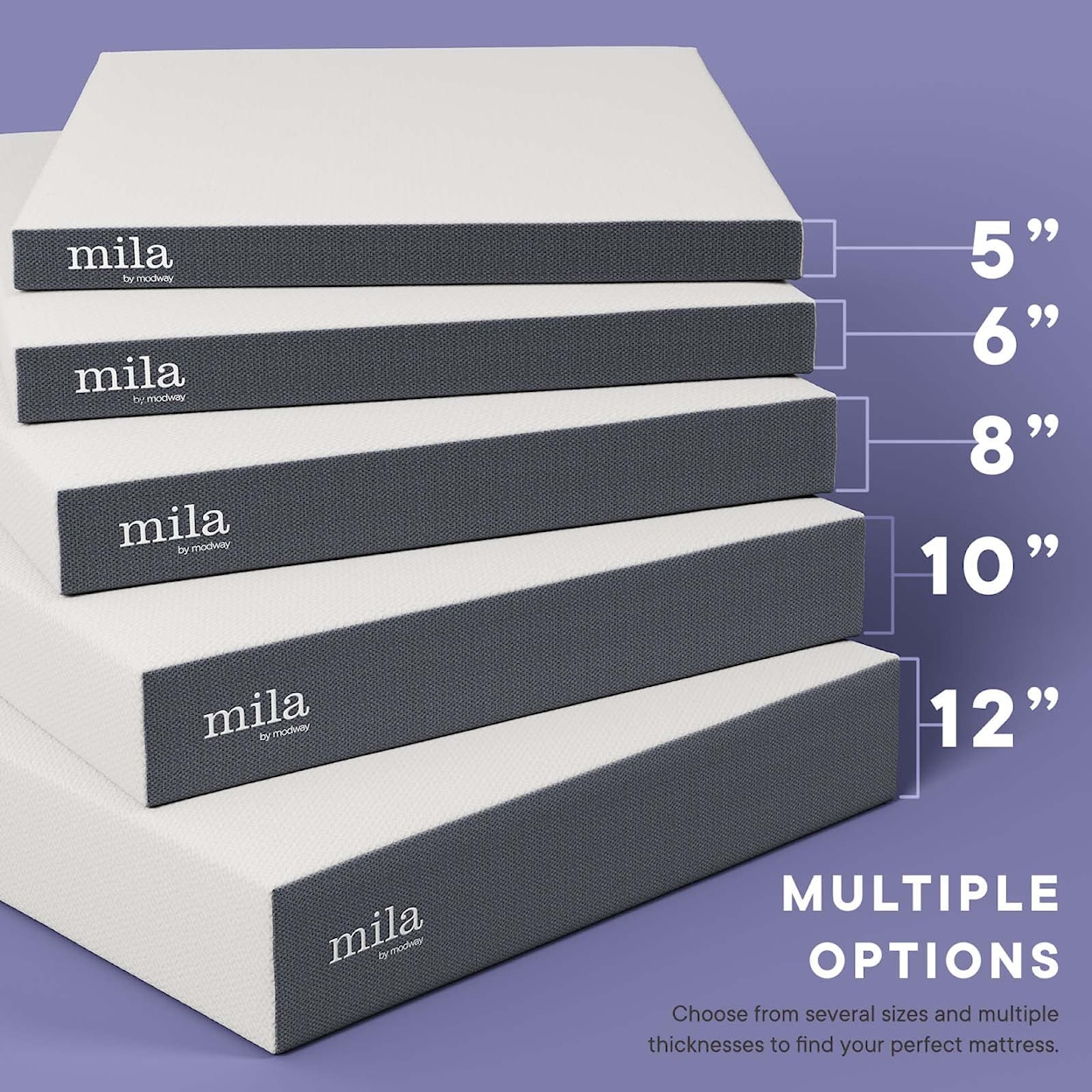 Modway Mila Mila 12" Full Mattress