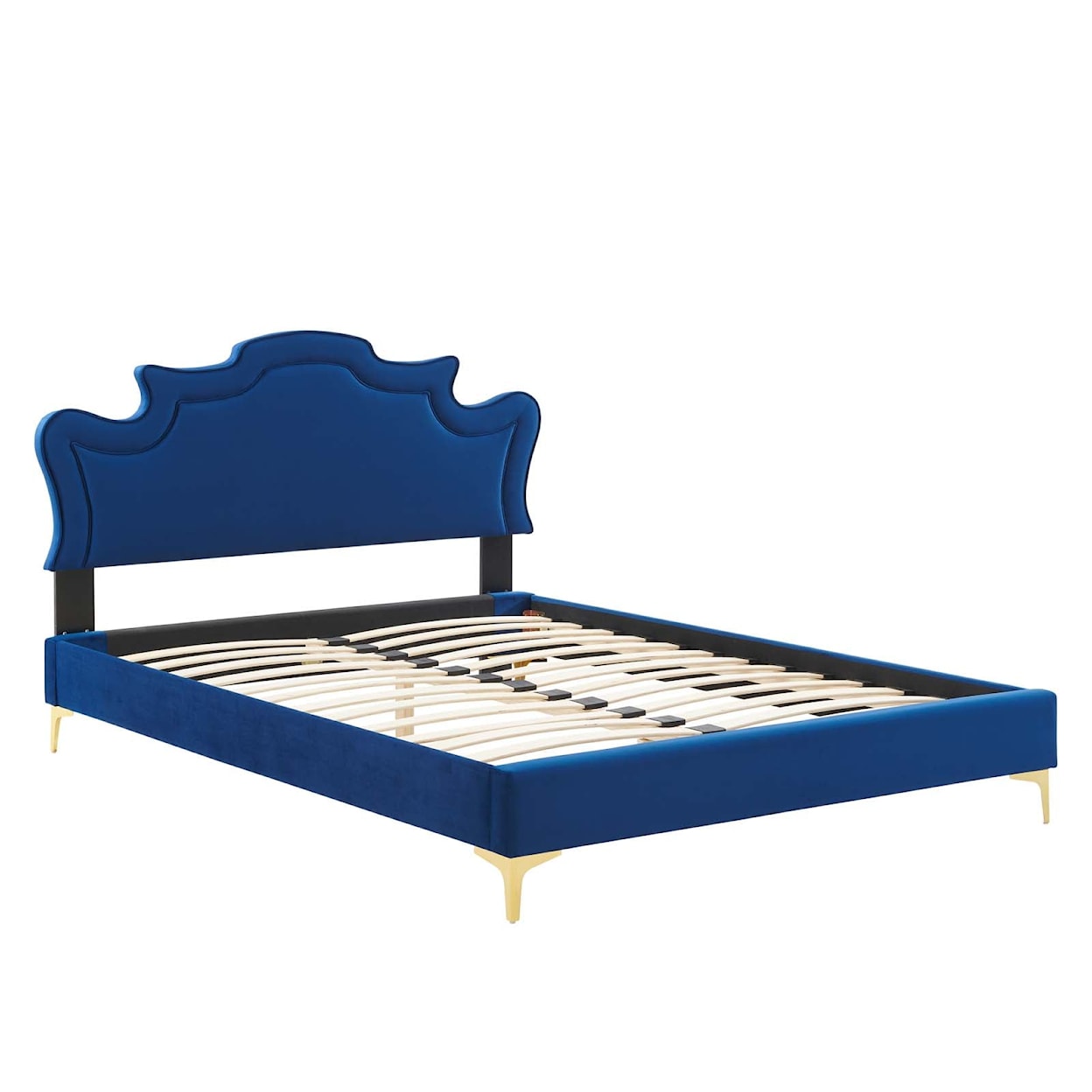 Modway Neena Neena Velvet Queen Bed