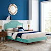 Modway Adelaide Adelaide Velvet Twin Platform Bed