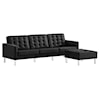 Modway Loft Sofa and Ottoman Set