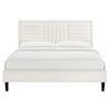 Modway Sofia Sofia Channel Velvet Twin Platform Bed