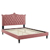 Modway Clara Clara Velvet Queen Platform Bed