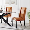 Modway Baron Set of 2 Upholstered Dining Side Chairs