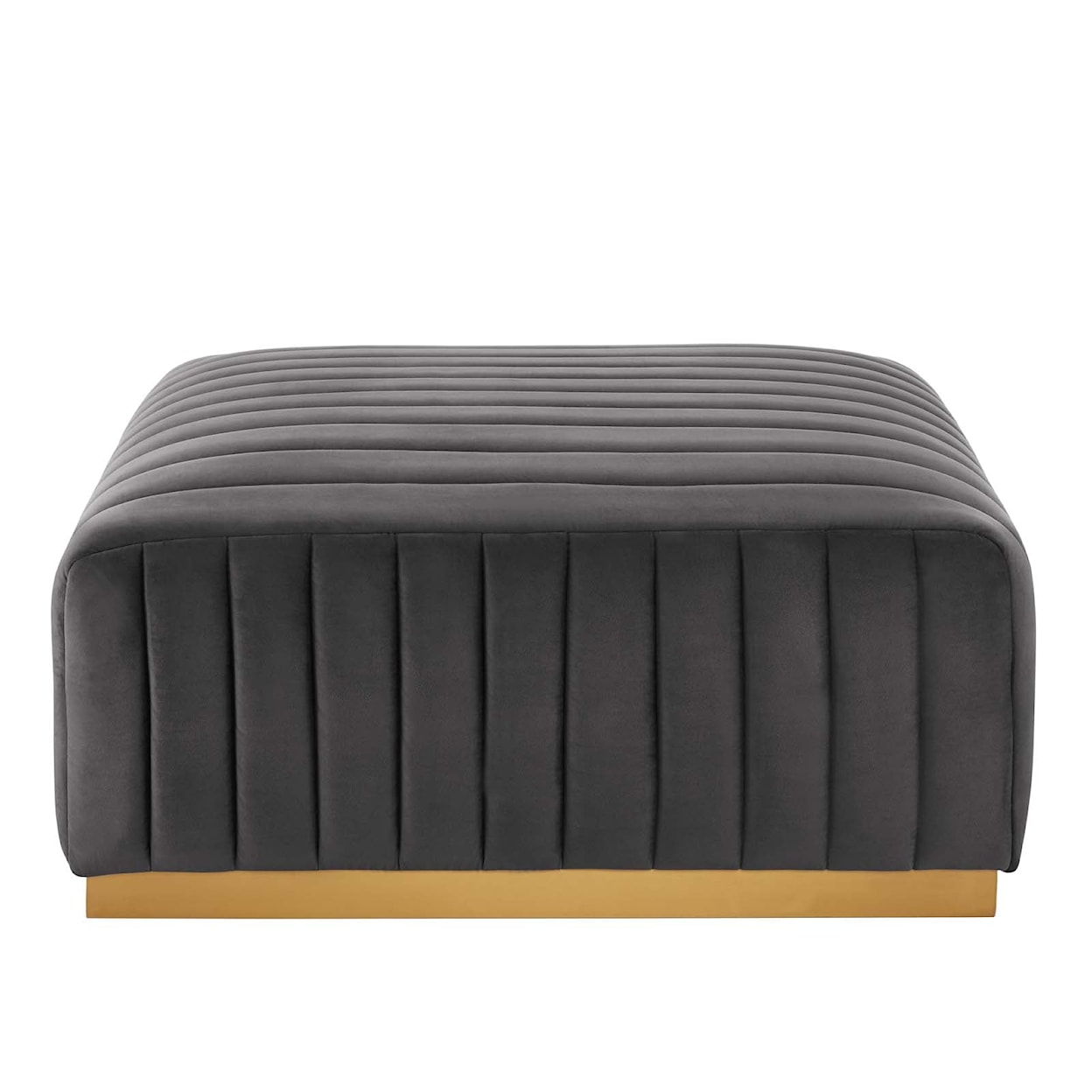 Modway Conjure Velvet Ottoman