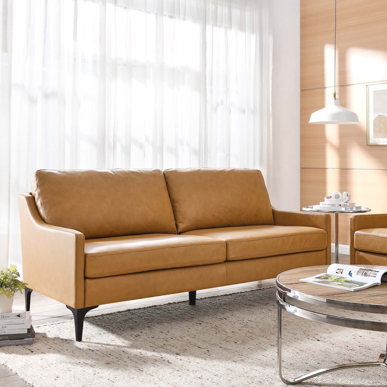 Modway Corland Corland Leather Sofa