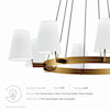 Modway Surround Surround 8-Light Chandelier