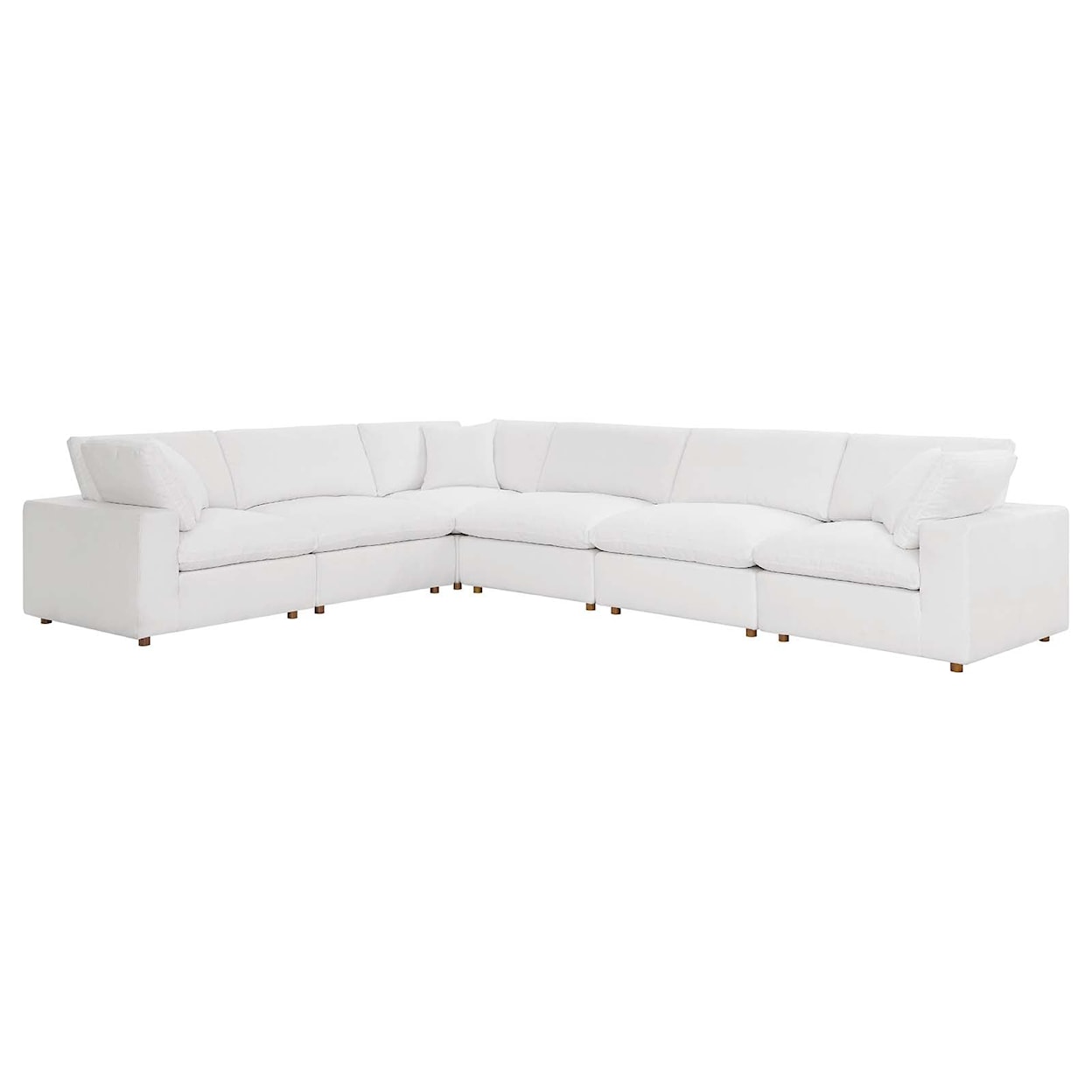 Modway Commix Contemporary Modern Sectional Sofa Set