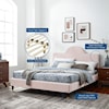 Modway Aurora Aurora Velvet Full Bed