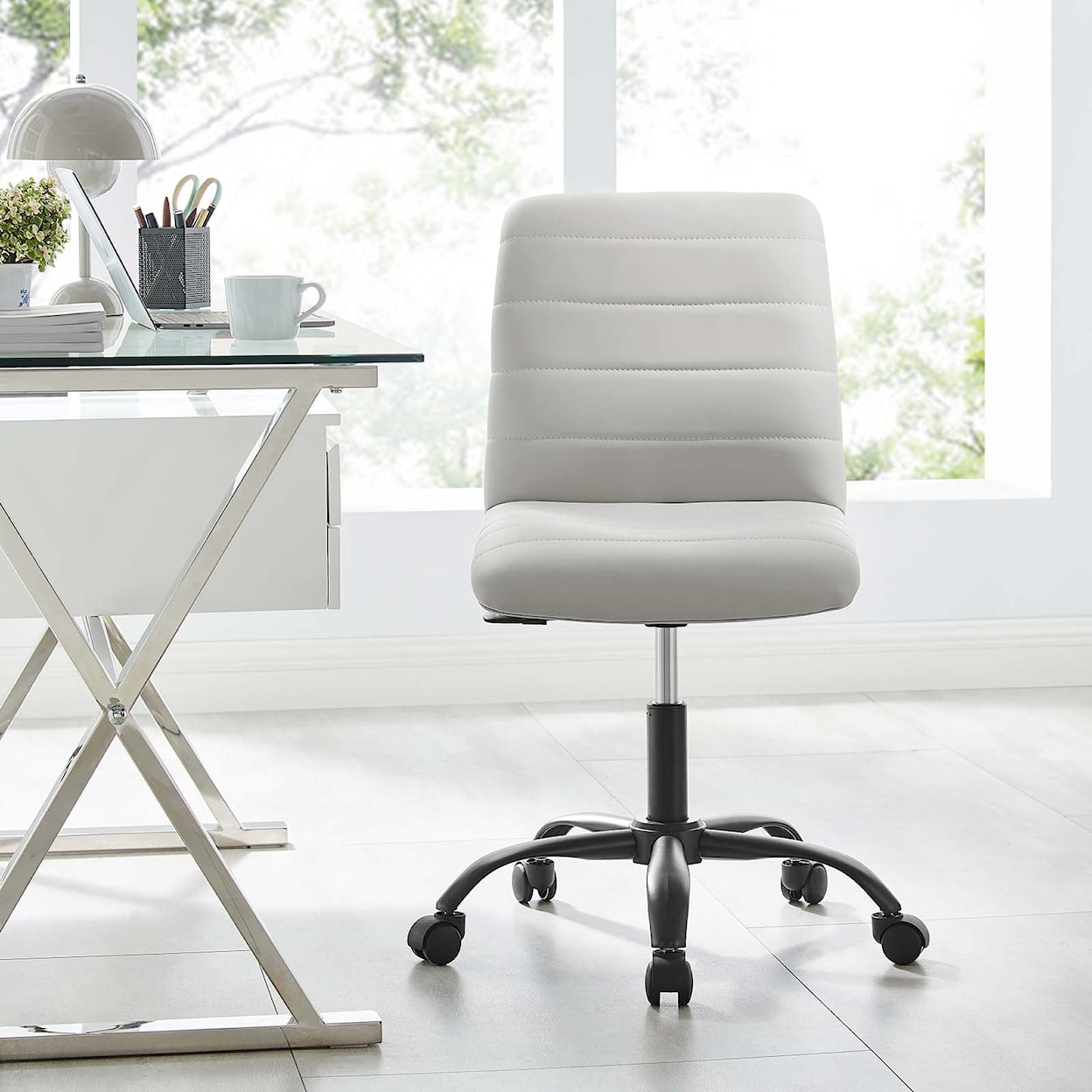 Modway Ripple Armless Mid-Back Office Chair