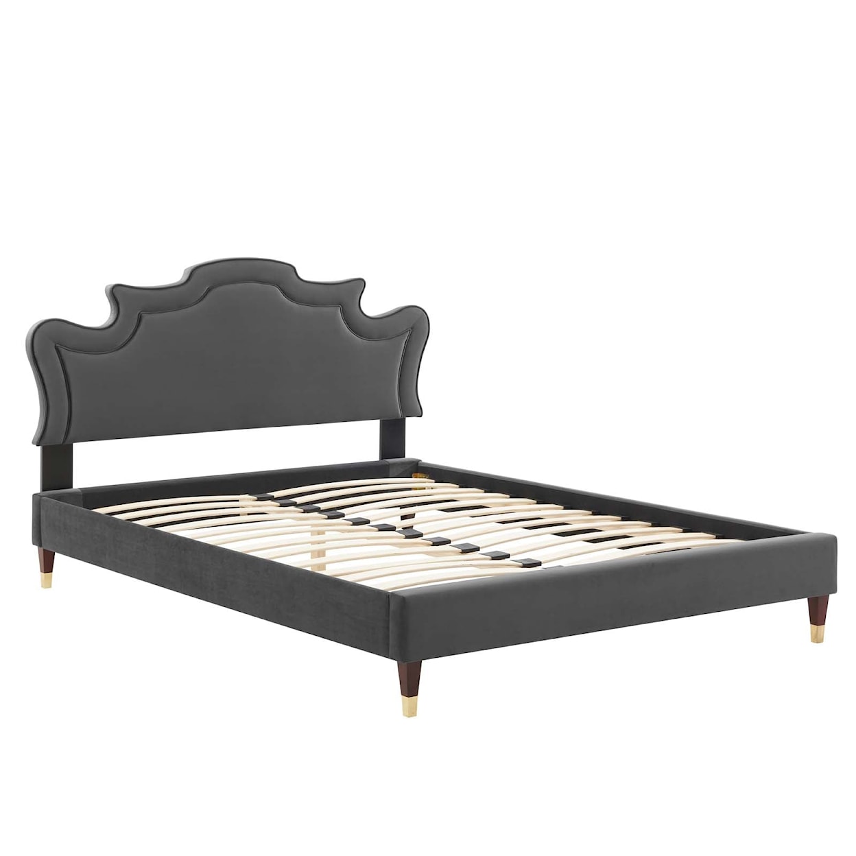 Modway Neena Neena Velvet Full Bed