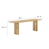 Modway Amistad Amistad 58" Wood Bench