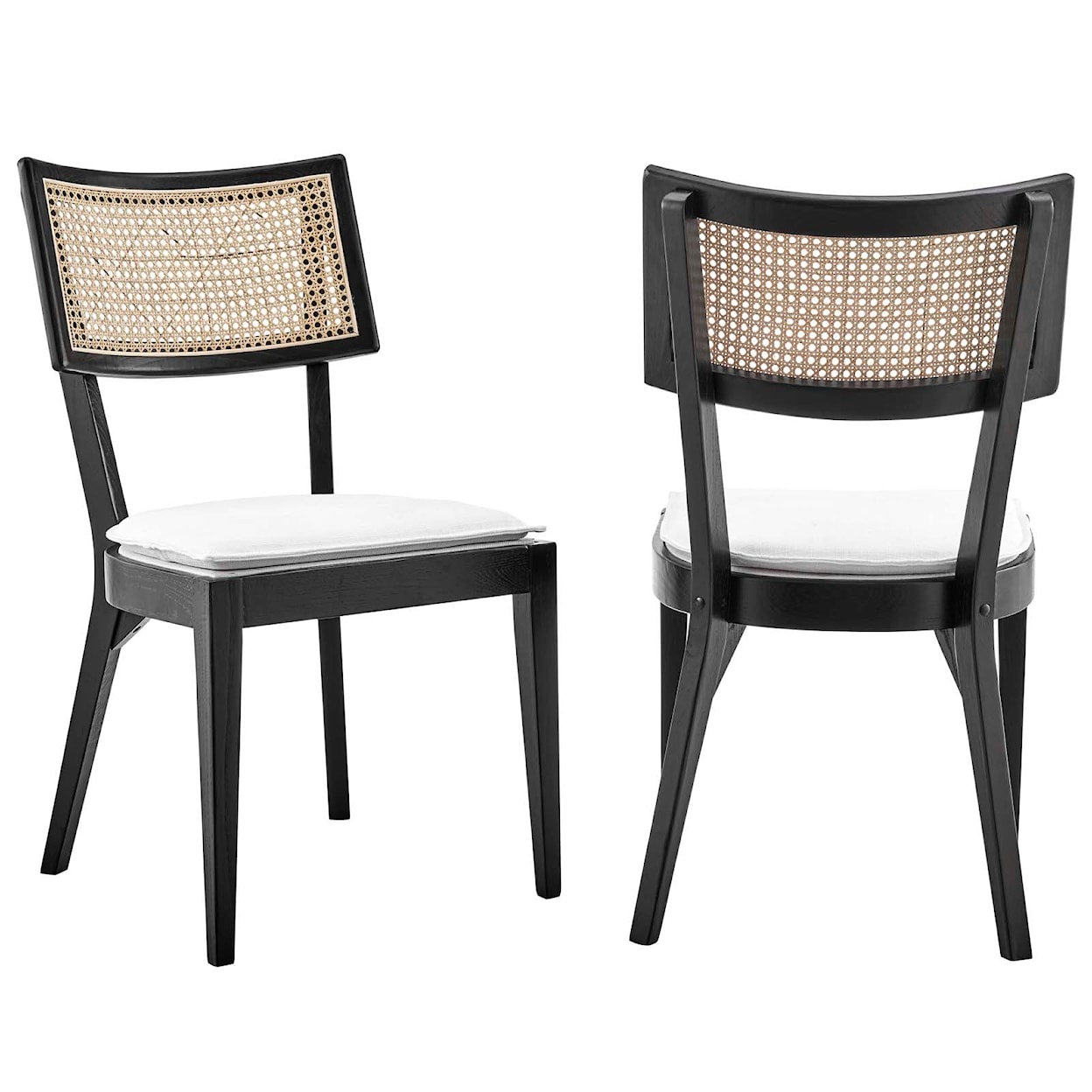 Modway Caledonia Caledonia Wood Dining Chair Set of 2