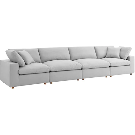 4 Piece Sectional Sofa Set