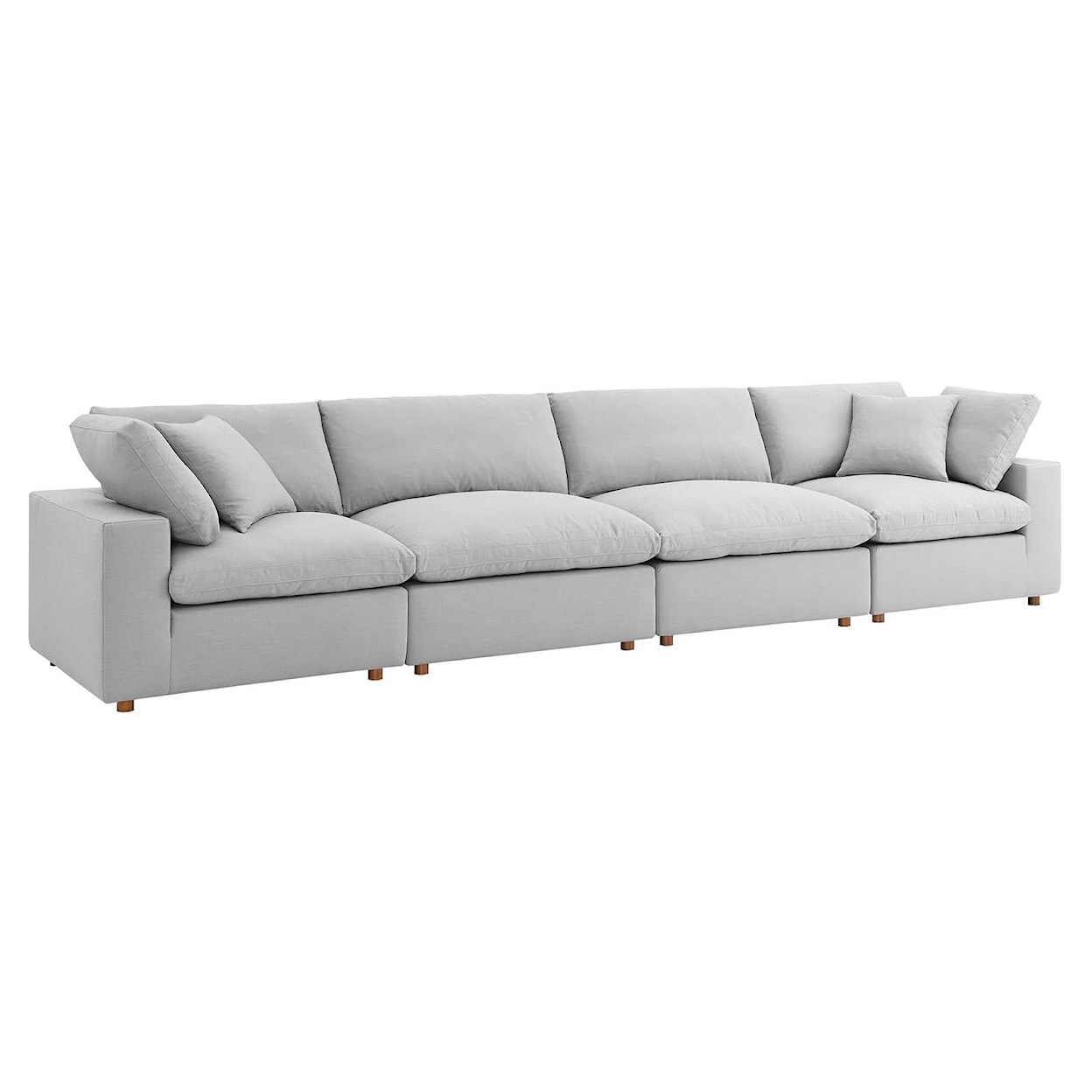 Modway Commix 4 Piece Sectional Sofa Set