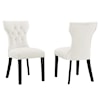 Modway Silhouette Silhouette Velvet Dining Chairs - Set of 2