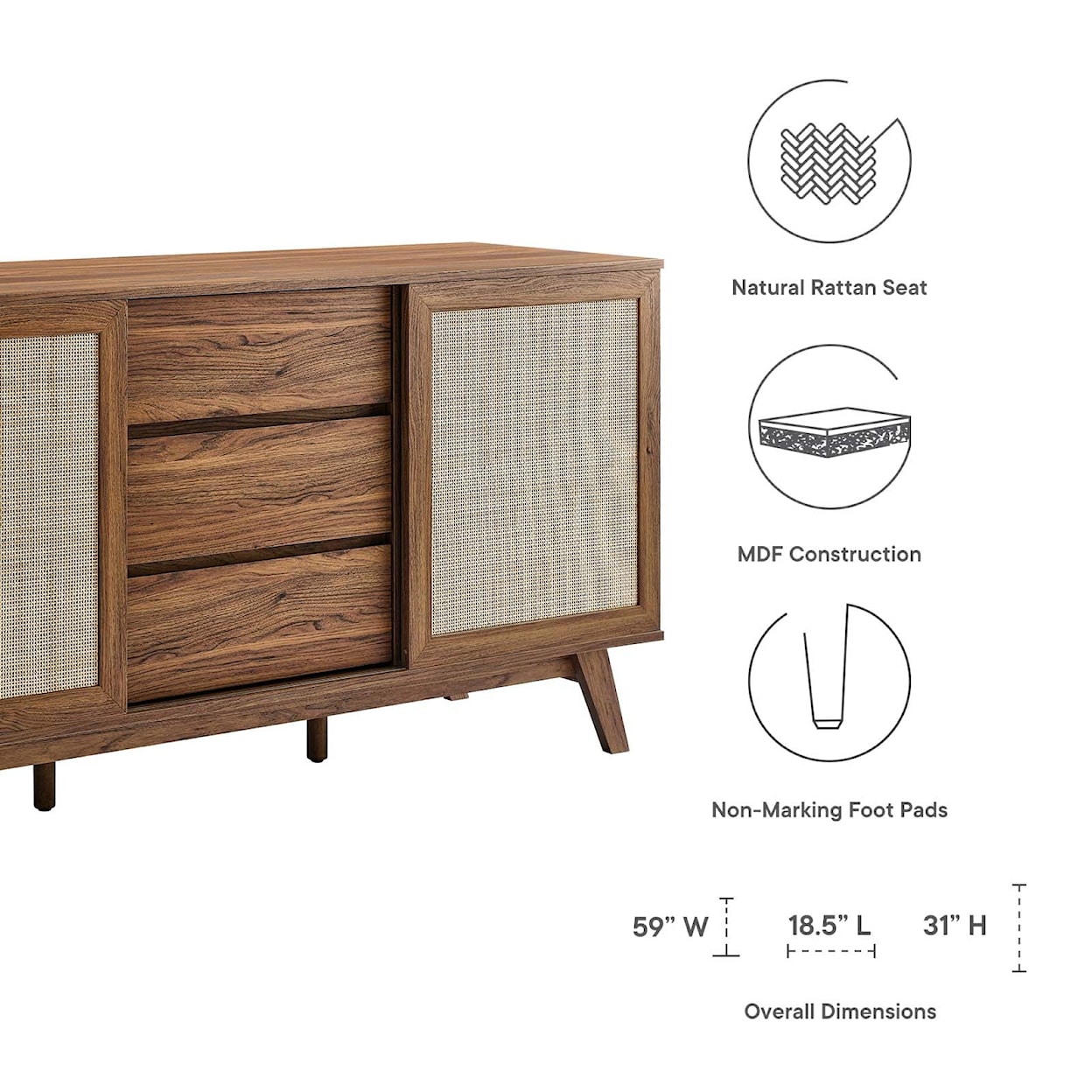 Modway Soma Soma 59" Sideboard