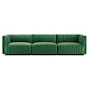 Modway Conjure Velvet Sofa