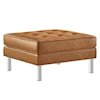 Modway Loft Sofa and Ottoman Set