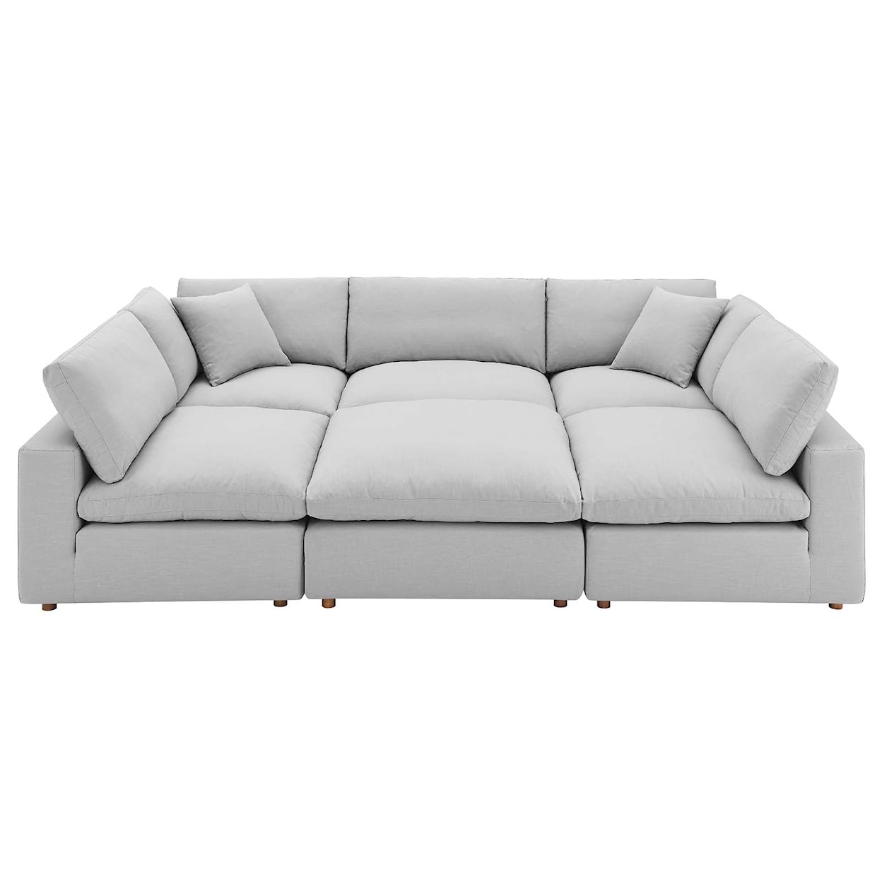 Modway Commix 6-Piece Sectional Sofa