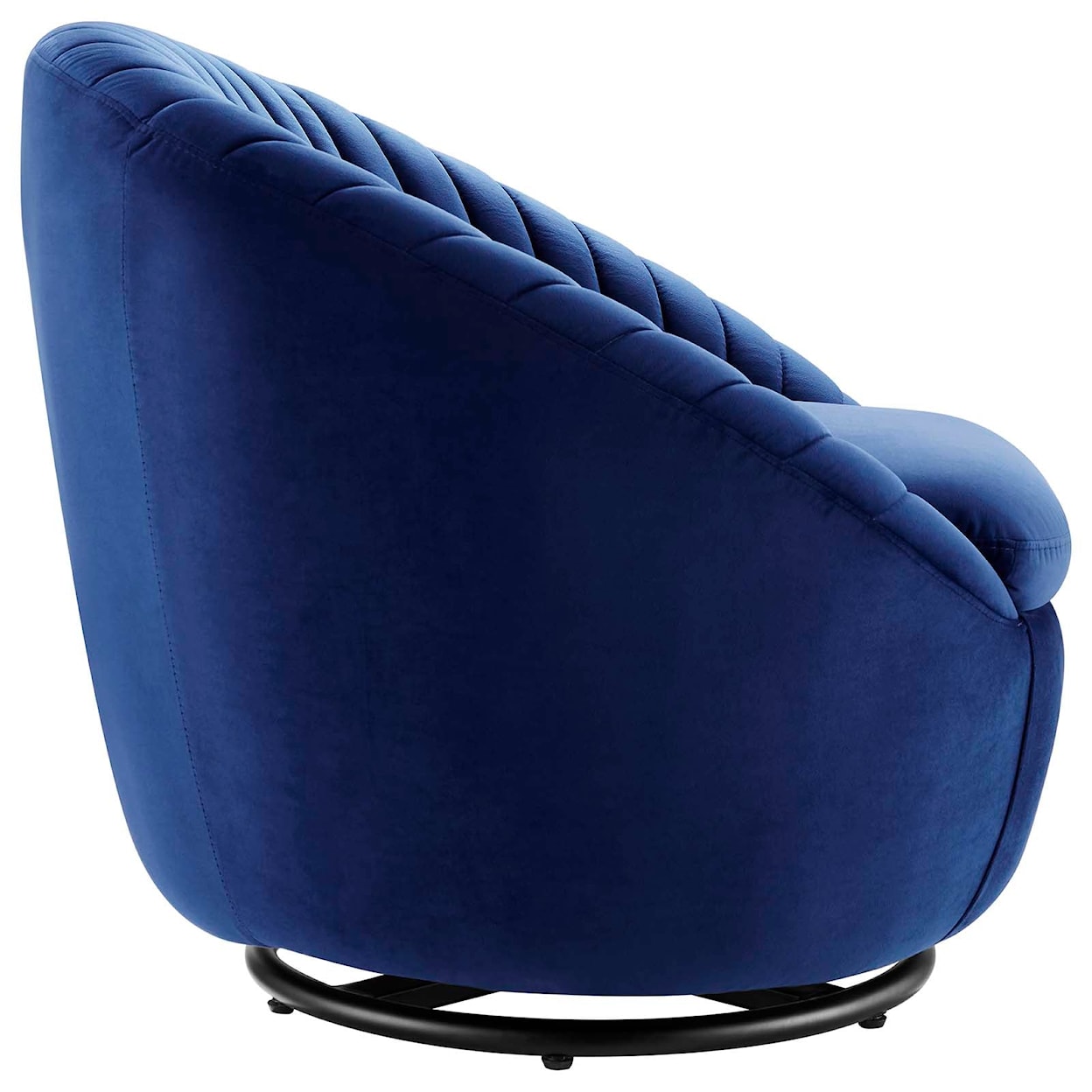 Modway Whirr Whirr Velvet Swivel Chair