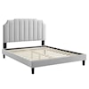 Modway Colette Colette Queen Velvet Platform Bed