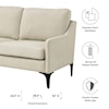 Modway Corland CorlandLoveseat