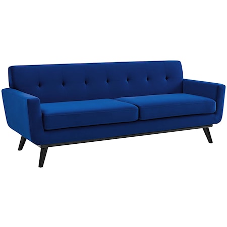 Engage Velvet Sofa