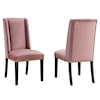 Modway Baron Baron Velvet Dining Chairs - Set of 2