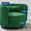 Modway Relish Relish Velvet Swivel Chair