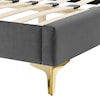 Modway Liva Liva Velvet King Bed