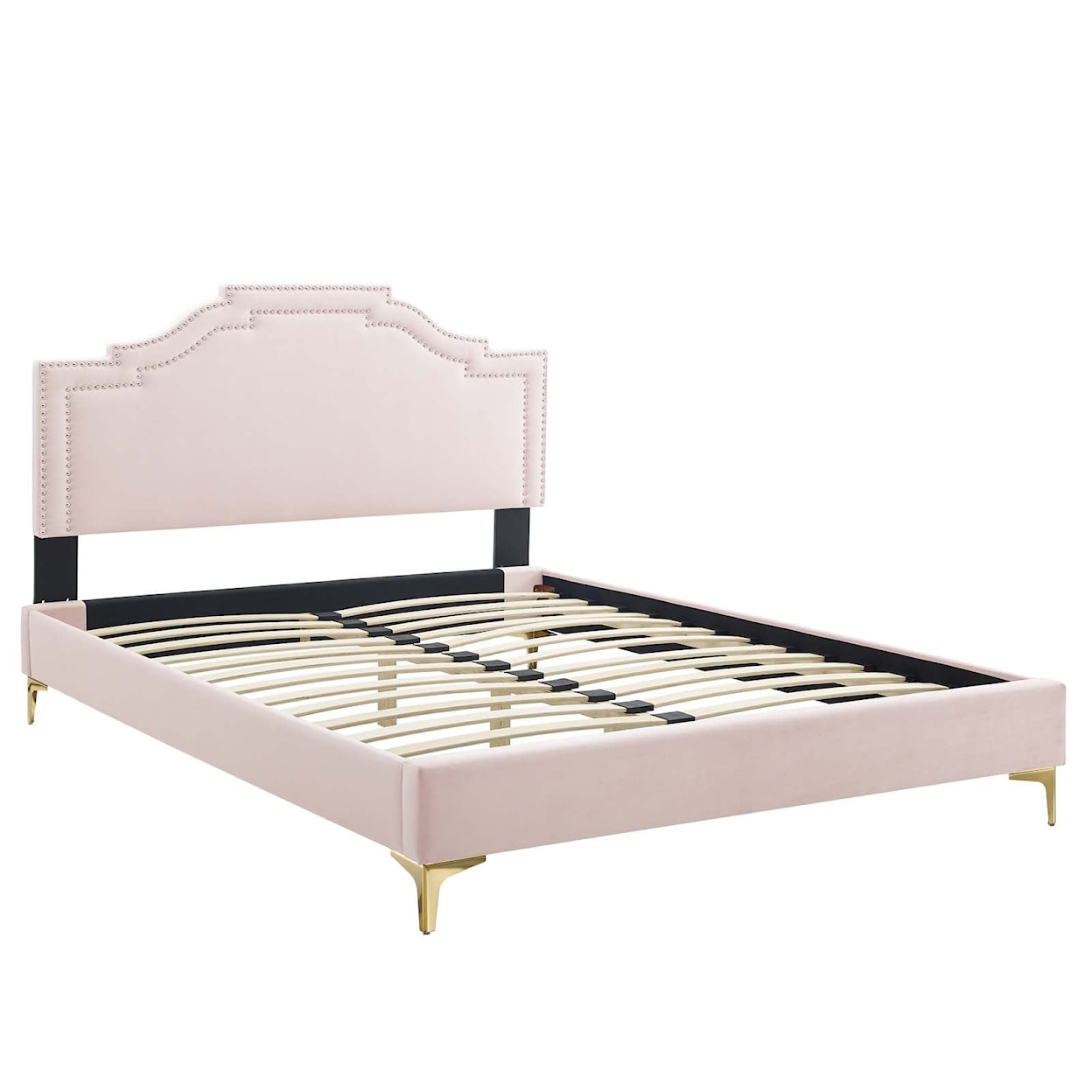 Modway Adelaide Adelaide Velvet King Platform Bed