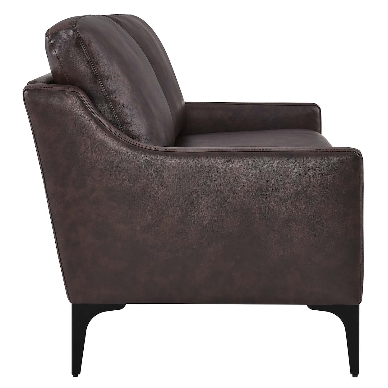 Modway Corland Corland Leather Loveseat