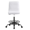 Modway Ripple Armless Drafting Chair