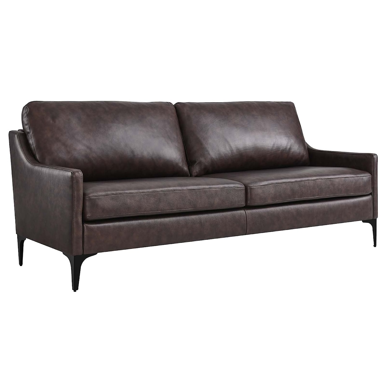 Modway Corland Corland Leather Sofa