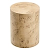 Modway Cosmos Cosmos 16" Round Burl Wood Side Table