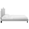 Modway Clara Clara Velvet Queen Platform Bed