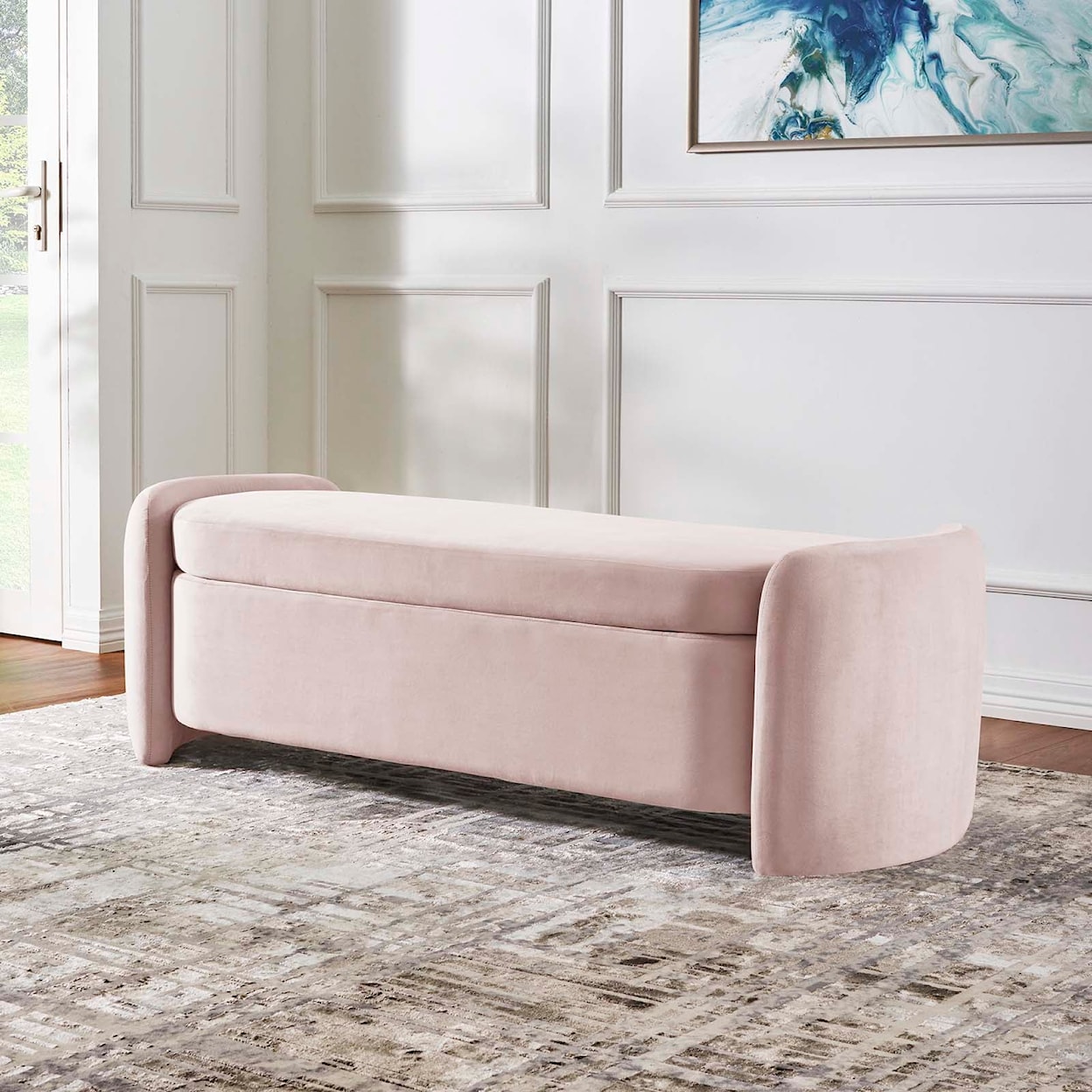 Modway Nebula Nebula Velvet Bench