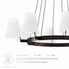 Modway Surround Surround 8-Light Chandelier