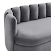 Modway Victoria Victoria Channel Velvet Sofa