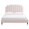 Modway Colette Colette Twin Velvet Platform Bed