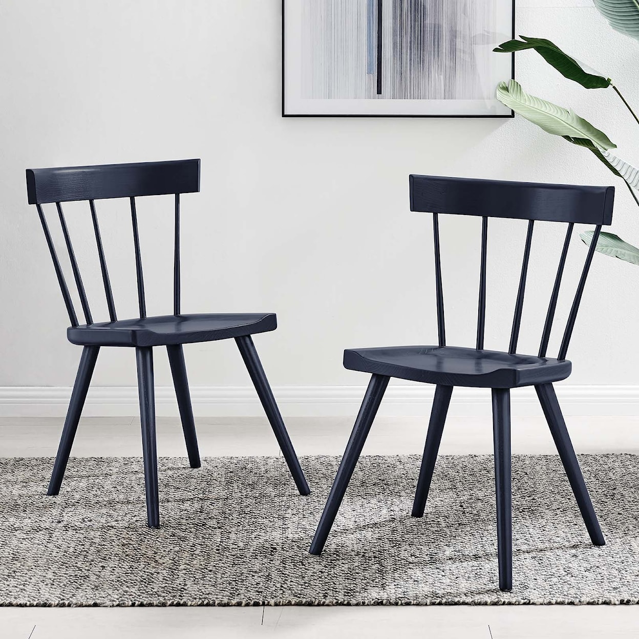 Modway Sutter Sutter Wood Dining Side Chair Set of 2