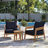 Modway Brisbane 3-Piece Patio Outdoor Patio Set