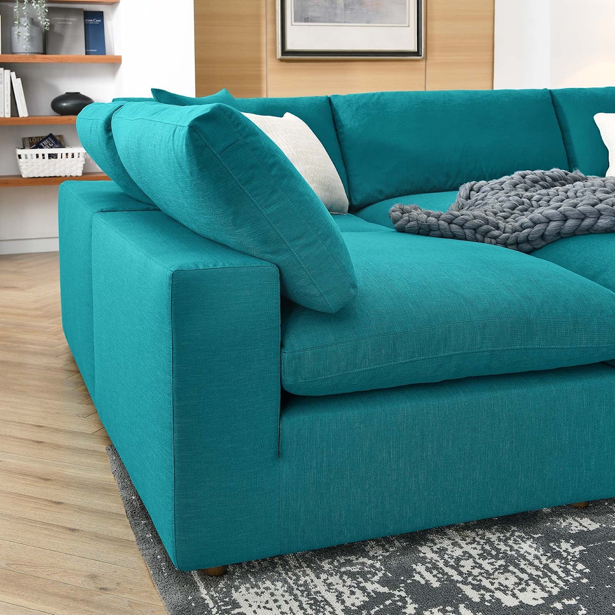 Modway Commix 6-Piece Sectional Sofa
